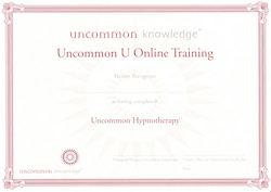 Uncommon U Training Certificate