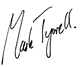 Mark Tyrrell signature