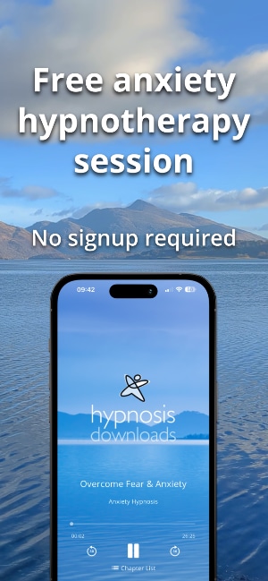 Download the Anxiety Relief Hypnotherapy app for your iPhone or Android