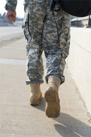 Soldier Walking