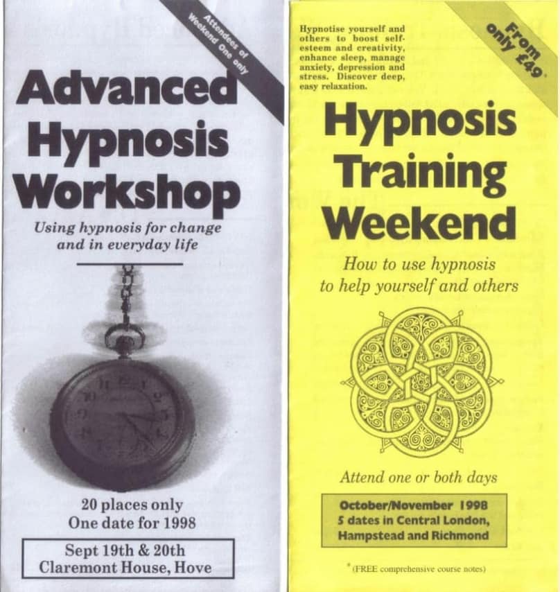 Workshop training leaflets